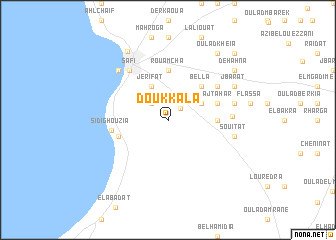 map of Doukkala
