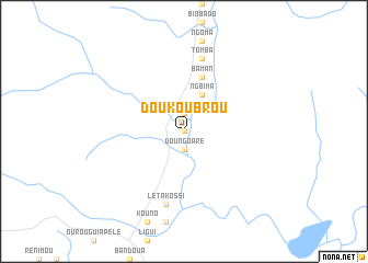map of Doukoubrou