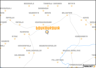 map of Doukourouïa