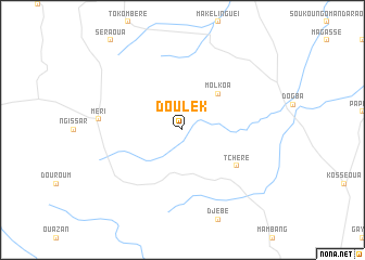 map of Doulek