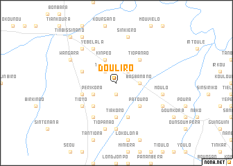 map of Douliro