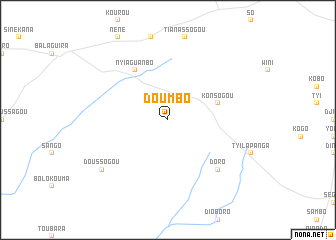 map of Doumbo
