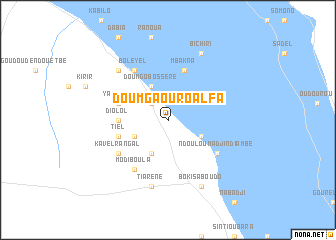 map of Doumga Ouro Alfa