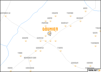 map of Doumien