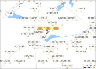 map of Doumoukada