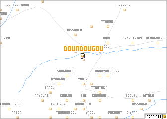 map of Doundougou