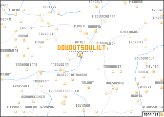 map of Dou Ou Tsoulilt