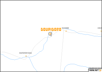 map of Doupi Doro