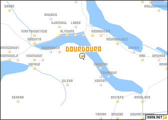 map of Dourdoura