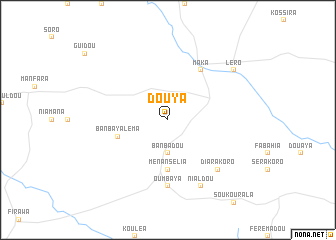 map of Douya