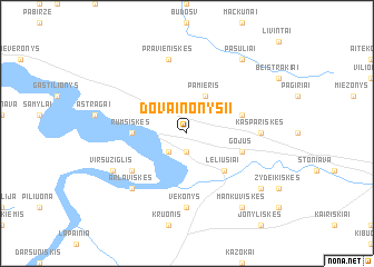map of Dovainonys II