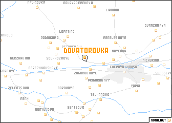 map of Dovatorovka