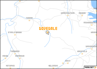 map of Dovedale