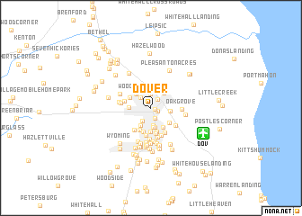 map of Dover