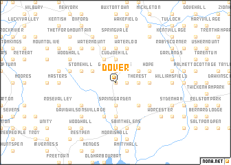 map of Dover