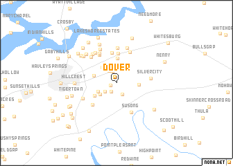 map of Dover
