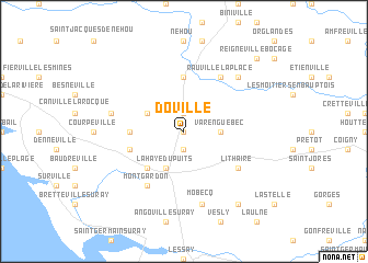 map of Doville