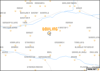 map of Døvling
