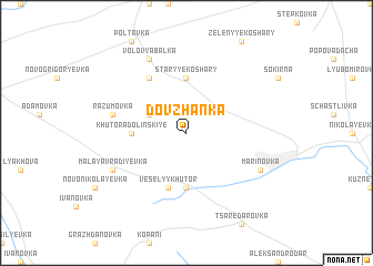 map of Dovzhanka