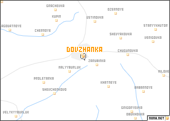 map of Dovzhanka