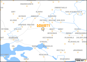 map of Dowiaty