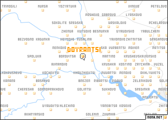 map of Doyrantsi