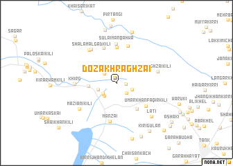 map of Dozakh Raghzai