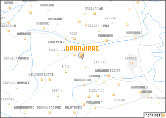 map of D. Panjirac