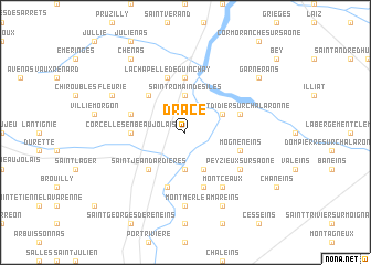 map of Dracé