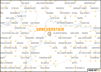 map of Drackenstein