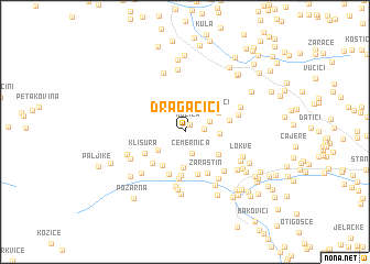 map of Dragačići