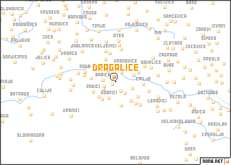 map of Dragalice