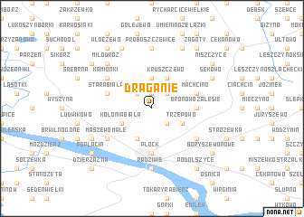 map of Draganie