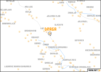 map of Draga