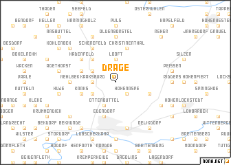 map of Drage