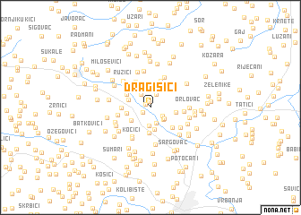 map of Dragišići