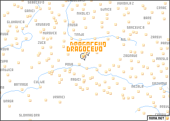 map of Dragočevo