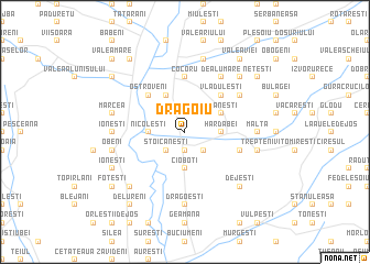 map of Drăgoiu