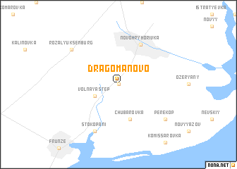 map of Dragomanovo