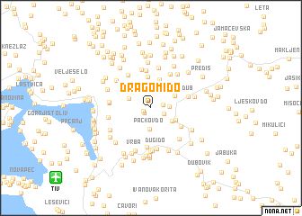 map of Dragomi Do