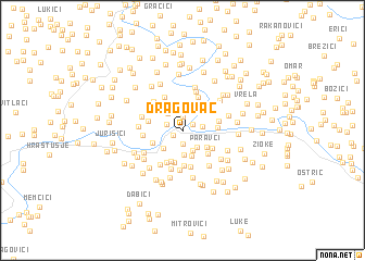 map of Dragovac