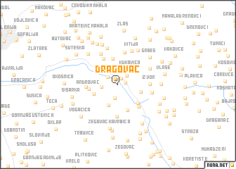 map of Dragovac