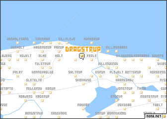 map of Dragstrup