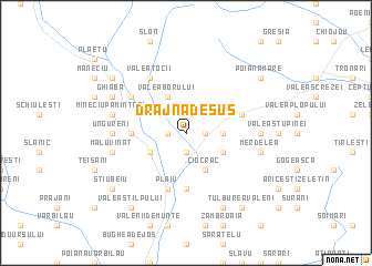 map of Drajna de Sus