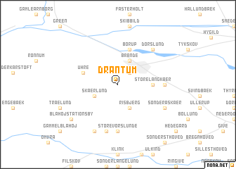 map of Drantum