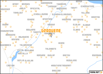 map of Draouene