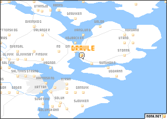 map of Dravle