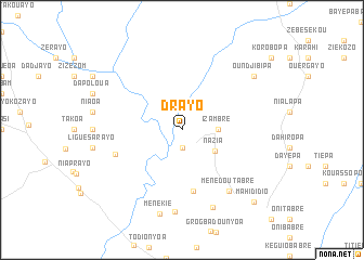 map of Drayo