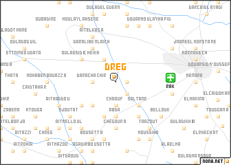 map of Dreg