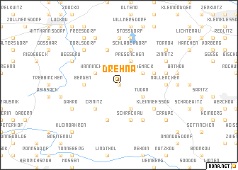 map of Drehna